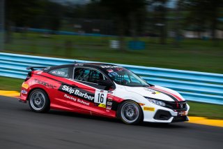 NY, SRO America, September 2021.#16 Honda Civic Si of Carter Fartuch, Skip Barber Racing School, TC America, TCA, Watkins Glen, Watkins Glen International raceway
 | Fabian Lagunas/SRO