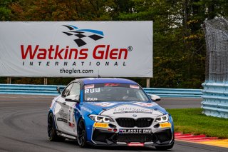 #81 BMW M2 CS of Jacob Ruud, Classic BMW, TCX, TC America, SRO America, Watkins Glen International raceway, Watkins Glen, NY, September 2021.
 | SRO Motorsports Group