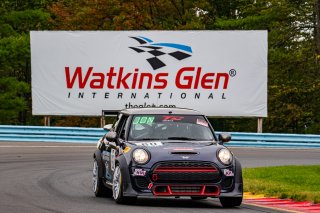 #60  Mini Cooper GP3 of Derek Jones, MINI JCW Team, TC, TC America, SRO America, Watkins Glen International raceway, Watkins Glen, NY, September 2021.
 | SRO Motorsports Group