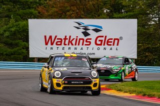#62 Mini Cooper of Clay Williams, MINI JCW Team, TCA, TC America, SRO America, Watkins Glen International raceway, Watkins Glen, NY, September 2021.
 | SRO Motorsports Group