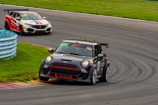 #60  Mini Cooper GP3 of Derek Jones, MINI JCW Team, TC, TC America, SRO America, Watkins Glen International raceway, Watkins Glen, NY, September 2021.
 | SRO Motorsports Group