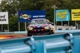 #5 BMW M2 CS of Roy Block, KMW Motorsports with TMR Engineering, TCX, TC America, SRO America, Watkins Glen International raceway, Watkins Glen, NY, September 2021.
 | SRO Motorsports Group