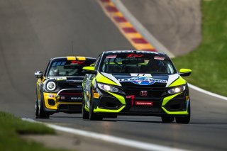LA Honda World Racing, NY, SRO America, September 2021.#77 Honda Civic Si of Mario Biundo, TC America, TCA, Watkins Glen, Watkins Glen International raceway
 | Fabian Lagunas/SRO