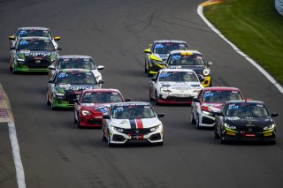 #16 Honda Civic Si of Carter Fartuch, Skip Barber Racing School, TCA, TC America, SRO America, Watkins Glen International raceway, Watkins Glen, NY, September 2021.
 | Brian Cleary/SRO