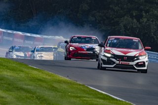 #780 Honda Civic Si of Sally McNulty, Team Sally Racing, TCA, TC America, SRO America, Watkins Glen International raceway, Watkins Glen, NY, September 2021.
 | Brian Cleary/SRO