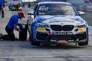 #81 BMW M2 CS of Jacob Ruud, Classic BMW, TCX, TC America, SRO America, Watkins Glen International raceway, Watkins Glen, NY, September 2021.
 | Brian Cleary/SRO