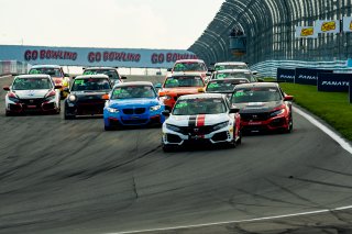 #92 Honda Civic Type-R of Eric Powell, Skip Barber Racing School, TC, TC America, SRO America, Watkins Glen International raceway, Watkins Glen, NY, September 2021.
 | SRO Motorsports Group