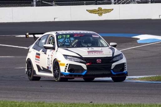 #73 Honda Civic Type-R of Frank Szczesniak, LA Honda World Racing, TC, TC America, SRO, Indianapolis Motor Speedway, Indianapolis, IN, USA, October 2021
 | Brian Cleary/SRO