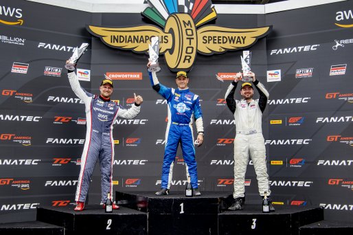 #37 Honda Civic Type-R of Mike LaMarra, LA Honda World Racing, TC, TC America, SRO, Indianapolis Motor Speedway, Indianapolis, IN, USA, October 2021
 | Brian Cleary/SRO