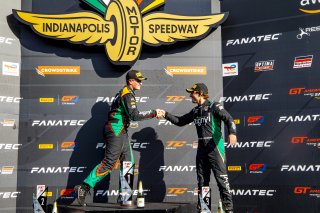 #18 Hyundai Veloster Turbo TCA of Caleb Bacon, Forbush Performance, TCA, TC America, #33 Hyundai Veloster Turbo TCA of Luke Rumburg, SRO, Indianapolis Motor Speedway, Indianapolis, IN, USA, October 2021
 | Brian Cleary/SRO