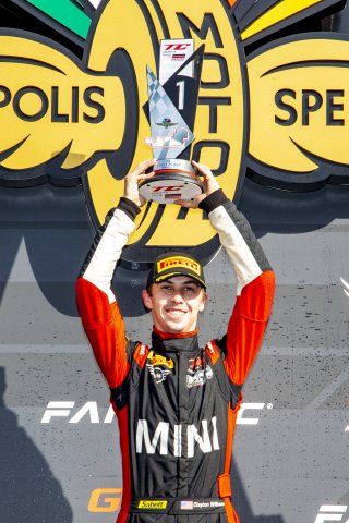 #62 Mini Cooper of Clay Williams, MINI JCW Team, TCA, TC America, SRO, Indianapolis Motor Speedway, Indianapolis, IN, USA, October 2021
 | Brian Cleary/SRO