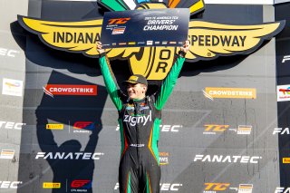 #18 Hyundai Veloster Turbo TCA of Caleb Bacon, Forbush Performance, TCA, TC America, SRO, Indianapolis Motor Speedway, Indianapolis, IN, USA, October 2021
 | Brian Cleary/SRO