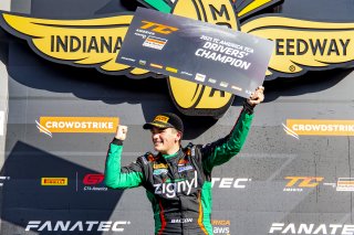 #18 Hyundai Veloster Turbo TCA of Caleb Bacon, Forbush Performance, TCA, TC America, SRO, Indianapolis Motor Speedway, Indianapolis, IN, USA, October 2021
 | Brian Cleary/SRO