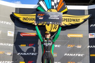 #18 Hyundai Veloster Turbo TCA of Caleb Bacon, Forbush Performance, TCA, TC America, SRO, Indianapolis Motor Speedway, Indianapolis, IN, USA, October 2021
 | Brian Cleary/SRO