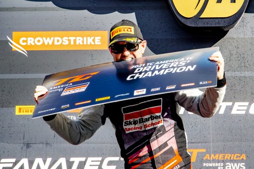 #92 Honda Civic Type-R of Eric Powell, Skip Barber Racing School, TC, TC America, SRO, Indianapolis Motor Speedway, Indianapolis, IN, USA, October 2021
 | Brian Cleary/SRO