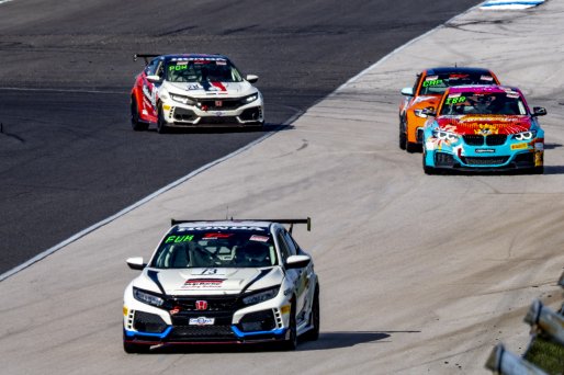 #73 Honda Civic Type-R of Frank Szczesniak, LA Honda World Racing, TC, TC America, SRO, Indianapolis Motor Speedway, Indianapolis, IN, USA, October 2021
 | Brian Cleary/SRO