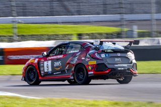 #9 Honda Civic Type-R of Kevin Boehm, DXDT Racing, TC, TC America, SRO, Indianapolis Motor Speedway, Indianapolis, IN, USA, October 2021
 | Brian Cleary/SRO