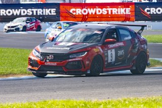 #9 Honda Civic Type-R of Kevin Boehm, DXDT Racing, TC, TC America, SRO, Indianapolis Motor Speedway, Indianapolis, IN, USA, October 2021
 | Brian Cleary/SRO