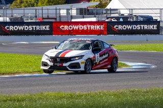 #16 Honda Civic Si of Carter Fartuch, Skip Barber Racing School, TCA, TC America, SRO, Indianapolis Motor Speedway, Indianapolis, IN, USA, October 2021
 | Brian Cleary/SRO