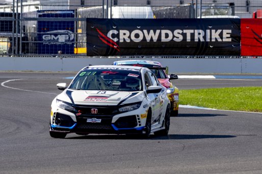 #73 Honda Civic Type-R of Frank Szczesniak, LA Honda World Racing, TC, TC America, SRO, Indianapolis Motor Speedway, Indianapolis, IN, USA, October 2021
 | Brian Cleary/SRO