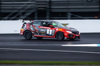 DXDT Racing, IN, Indianapolis, Indianapolis Motor Speedway, October 2021#9 Honda Civic Type-R of Kevin Boehm, SRO, TC, TC America, USA
 | Fabian Lagunas/SRO