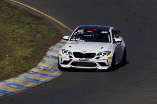 #26 BMW M2 CS (Cup) of Lucas Catania, Rigid Speed, TC America, TCX, SRO America, Sonoma Raceway, Sonoma, CA, April  2022.
 | Brian Cleary/SRO