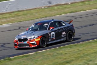 #44 BMW M2 CS (Cup) of Colin Garrett, Rooster Hall Racing, TC America, TCX, SRO America, Sonoma Raceway, Sonoma, CA, April  2022.
 | Brian Cleary/SRO