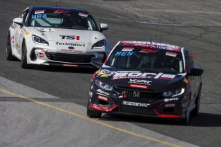 #780 Honda Civic Is of Sally McNulty, VGRT Racing Team, TC America, TCA, SRO America, Sonoma Raceway, Sonoma, CA, April  2022.
 | Brian Cleary/SRO