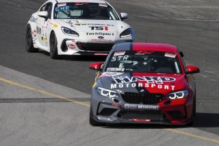 #30 BMW M2 CS (Cup) of Steve Streimer, HARD Motorsport, TC America, TCX, SRO America, Sonoma Raceway, Sonoma, CA, April  2022.
 | Brian Cleary/SRO