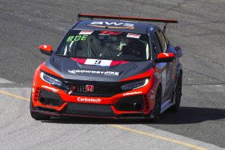 #9 Honda Civic Type-R, of Kevin Boehm, Skip Barber Racing, TC America, TC, SRO America, Sonoma Raceway, Sonoma, CA, April  2022.
 | Brian Cleary/SRO