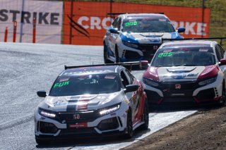 #42  HondaCivic Type-R of Ken Fukuda, Skip Barber Racing School, TC America, TC, SRO America, Sonoma Raceway, Sonoma, CA, April  2022.
 | Regis Lefebure/SRO