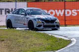 #57 BMW M2 CS (Cup) of Stephen Cugliari, Accelerating Performance, TC America, TCX, SRO America, Sonoma Raceway, Sonoma, CA, April  2022.
 | Regis Lefebure/SRO