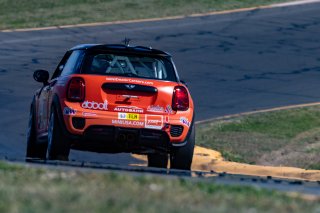 #62 Mini Cooper 2019 - JCW New of PJ Groenke, MINI JCW Team, TC America, TCA, SRO America, Sonoma Raceway, Sonoma, CA, April  2022.
 | Regis Lefebure/SRO