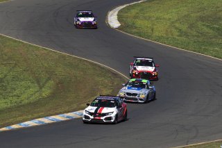 #42  HondaCivic Type-R of Ken Fukuda, Skip Barber Racing School, TC America, TC, SRO America, Sonoma Raceway, Sonoma, CA, April  2022.
 | Brian Cleary/SRO