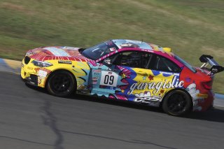 #09 BMW M240iR (*2019 EVO) of Kris Valdez, DRS & Garagistic, TC America, TC, SRO America, Sonoma Raceway, Sonoma, CA, April  2022.
 | Brian Cleary/SRO