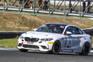 #24 BMW M2 CS (Cup) of Joseph Catania, Rigid Speed, TC America, TCX, SRO America, Sonoma Raceway, Sonoma, CA, April  2022.
 | Brian Cleary/SRO