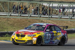 #09 BMW M240iR (*2019 EVO) of Kris Valdez, DRS & Garagistic, TC America, TC, SRO America, Sonoma Raceway, Sonoma, CA, April  2022.
 | Brian Cleary/SRO