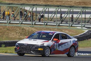 #98 Hyundai Elenta N-Line of Branyon Tiner, BRYAN HERTA AUTOSPORT W/ CURB-AGAJANIAN, TC America, TCA, SRO America, Sonoma Raceway, Sonoma, CA, April  2022.
 | Brian Cleary/SRO