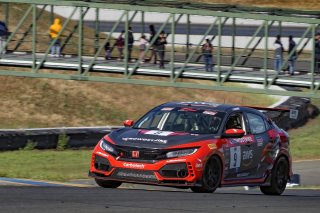 #9 Honda Civic Type-R, of Kevin Boehm, Skip Barber Racing, TC America, TC, SRO America, Sonoma Raceway, Sonoma, CA, April  2022.
 | Brian Cleary/SRO