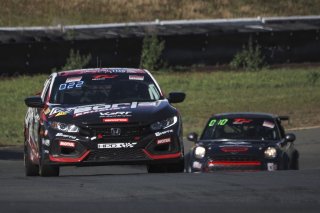 #780 Honda Civic Is of Sally McNulty, VGRT Racing Team, TC America, TCA, SRO America, Sonoma Raceway, Sonoma, CA, April  2022.
 | Brian Cleary/SRO