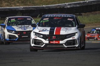 #42  HondaCivic Type-R of Ken Fukuda, Skip Barber Racing School, TC America, TC, SRO America, Sonoma Raceway, Sonoma, CA, April  2022.
 | Brian Cleary/SRO