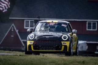 #61 Mini Cooper 2019 - JCW New of Christian Perocarpi, MINI JCW Team, TC America, TCA, SRO America, VIR, Virginia International Rcaeway, Alton, Virginia, June 2022.
 | Brian Cleary/SRO