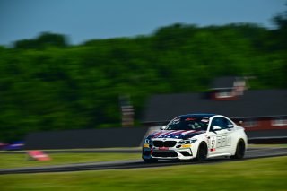 #57 BMW M2 CS (Cup) of Stephen Cugliari, Accelerating Performance, TC America, TCX, SRO America, VIR, Virginia International Rcaeway, Alton, Virginia, June 2022.
 | Fred Hardy/SRO