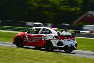 #8 Honda Civic Type-R, of Ruben Igleias, VGRT Racing Team, TC America, TC, SRO America, VIR, Virginia International Rcaeway, Alton, Virginia, June 2022.
 | James Lietz/SRO
