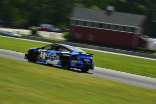 #5 Honda Civic Si of Spencer Bucknum, LA World Racing, TC America, TCA, SRO America, VIR, Virginia International Rcaeway, Alton, Virginia, June 2022.
 | James Lietz/SRO