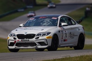 #24 BMW M2 CS (Cup) of Joseph Catania, Rigid Speed, TC America, TCX, SRO America, VIR, Virginia International Rcaeway, Alton, Virginia, June 2022.
 | Regis Lefebure/SRO