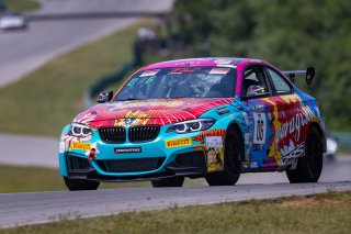 #06 BMW M240iR (*2019 EVO)of Matthew Ibrahim, DRS & Garagistic, TC America, TC, SRO America, VIR, Virginia International Rcaeway, Alton, Virginia, June 2022.
 | Regis Lefebure/SRO