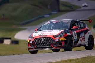 #78 Hyundai Veloster N DCT TC of Jeff Ricca, Genracer Ricca Autosport, TC America, TC, SRO America, VIR, Virginia International Rcaeway, Alton, Virginia, June 2022.
 | Regis Lefebure/SRO