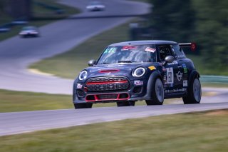 #60 Mini Cooper JCW Pro TC of Clay Williams, MINI JCW Team, TC America, TC, SRO America, VIR, Virginia International Rcaeway, Alton, Virginia, June 2022.
 | Regis Lefebure/SRO