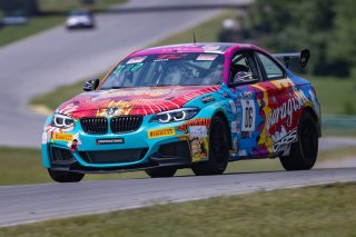 #06 BMW M240iR (*2019 EVO)of Matthew Ibrahim, DRS & Garagistic, TC America, TC, SRO America, VIR, Virginia International Rcaeway, Alton, Virginia, June 2022.
 | Regis Lefebure/SRO